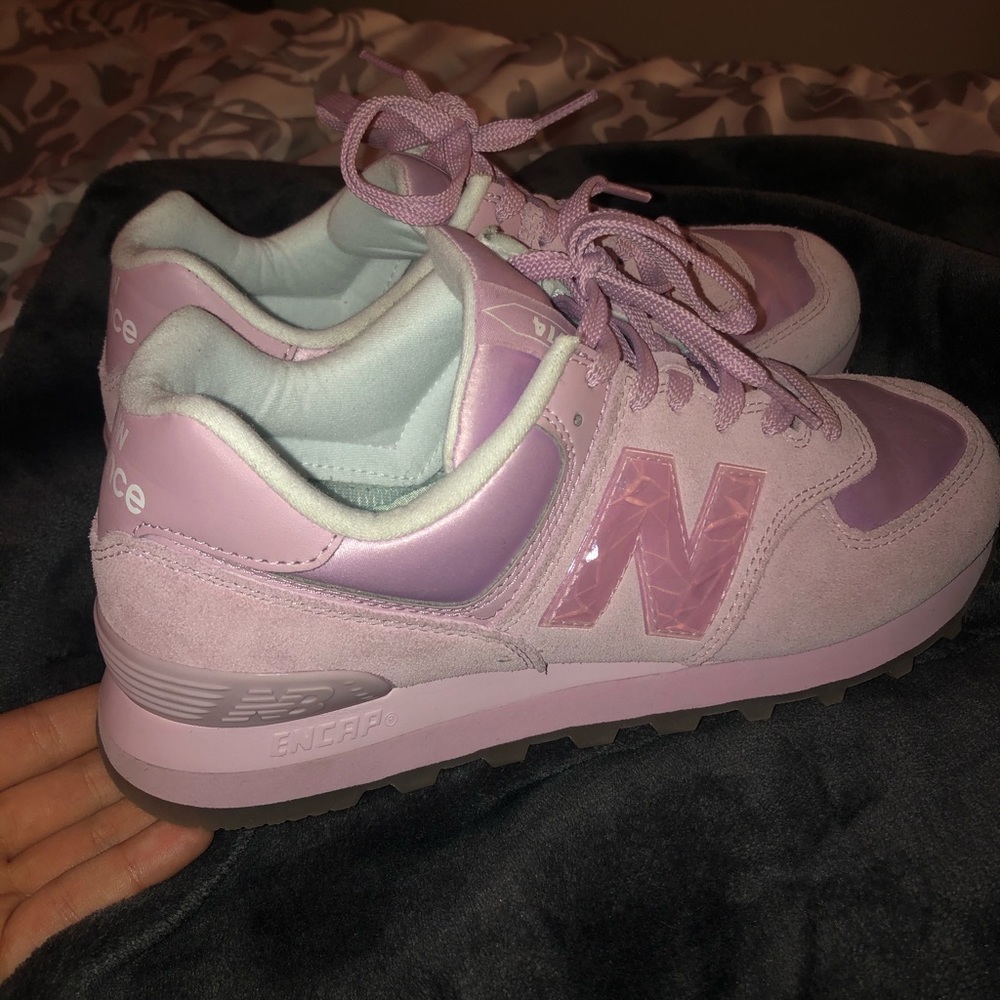 Pink Rose Quartz Classic New Balance Shoes